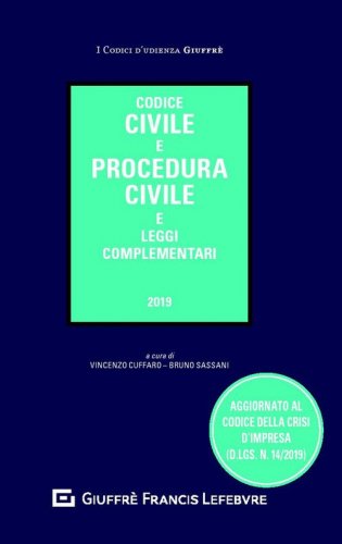Codice civile e procedura civile e leggi complementari