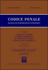 Codice penale. Rassegna di giurisprudenza e di dottrina