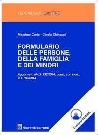Formulario delle persone, della famiglia e dei minori