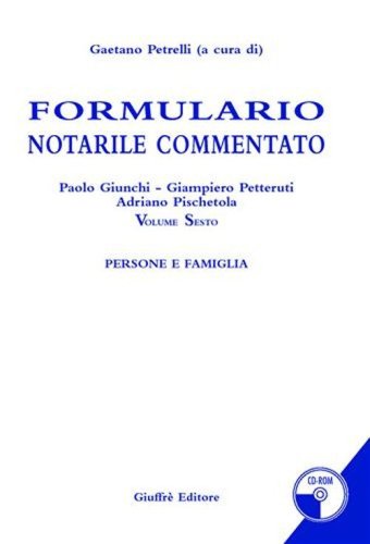 Formulario notarile commentato