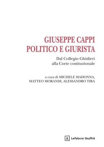 Giuseppe Cappi politico e giurista