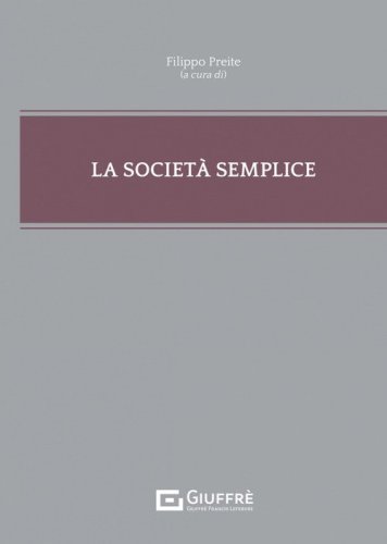 La societ&agrave; semplice