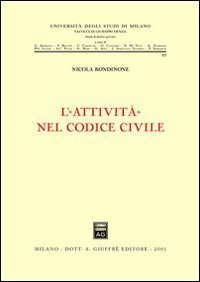 L'attivit&agrave; nel Codice civile