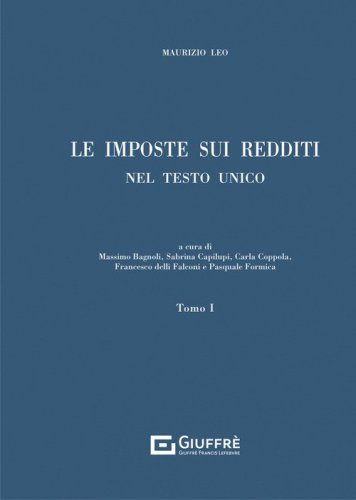 Le imposte sui redditi nel Testo Unico