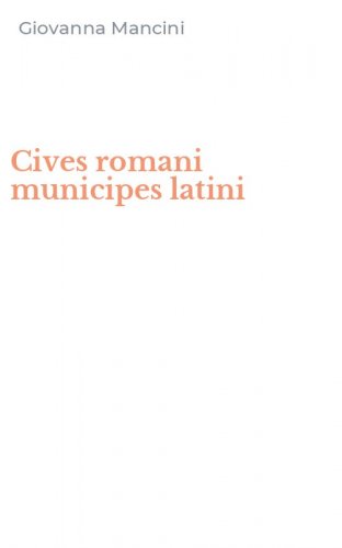 Cives romani municipes latini