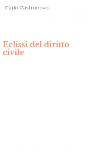 Eclissi del diritto civile