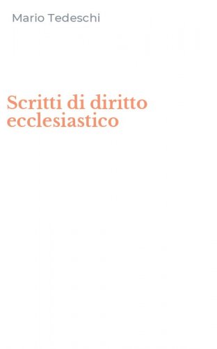 Scritti di diritto ecclesiastico