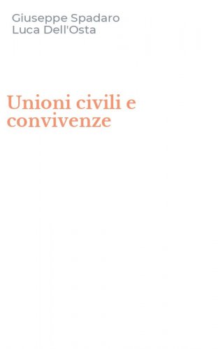 Unioni civili e convivenze