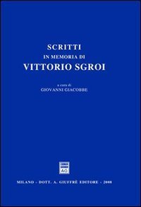 Scritti in memoria di Vittorio Sgroi