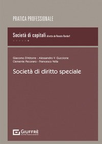 Societ&agrave; di diritto speciale