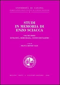 Studi in memoria di Enzo Sciacca