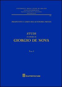 Studi in onore di Giorgio De Nova