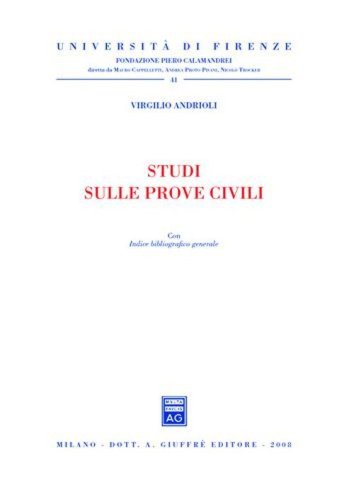 Studi sulle prove civili