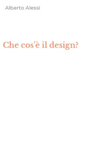 Che cos'&egrave; il design?