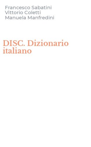 DISC. Dizionario italiano