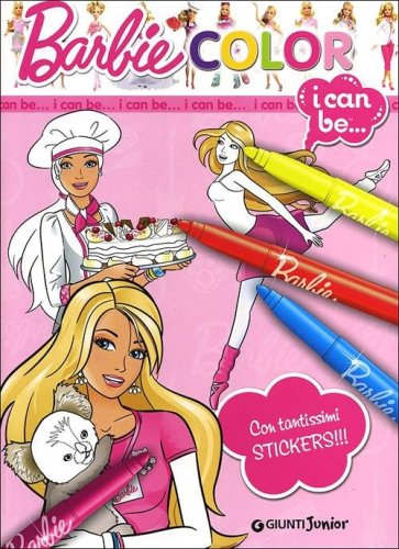 Barbie color. I can be. Con adesivi