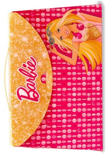 I can be. Barbie valigetta. Con adesivi. Con poster