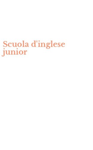 Scuola d'inglese junior