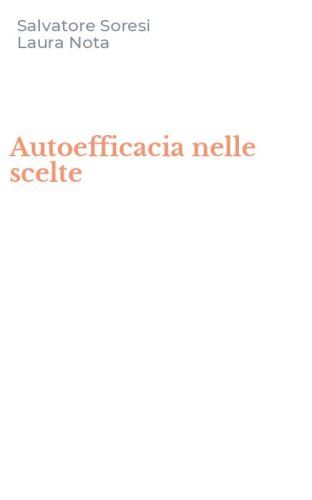 Autoefficacia nelle scelte