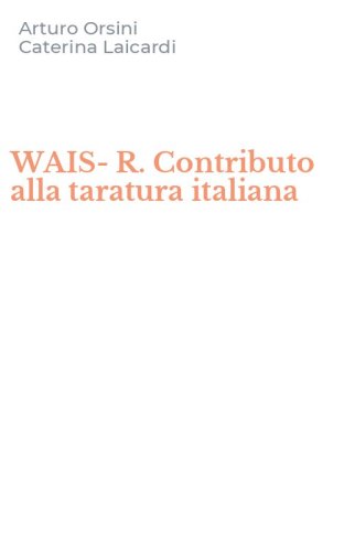 WAIS-R. Contributo alla taratura italiana