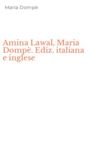 Amina Lawal, Maria Domp&egrave;. Ediz. italiana e inglese