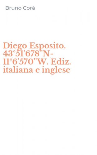 Diego Esposito. 43&deg;51'678''N-11&deg;6'570''W. Ediz. italiana e inglese