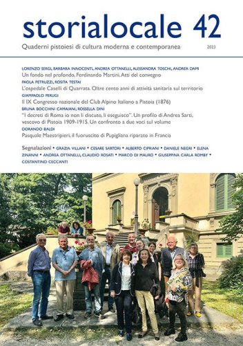 Storia locale. Quaderni pistoiesi di cultura moderna e contemporanea