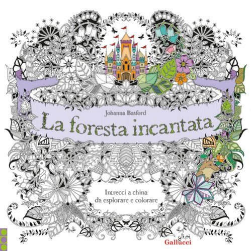 La foresta incantata. Intrecci a china da esplorare e colorare