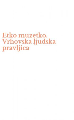 Etko muzetko. Vrhovska ljudska pravljica