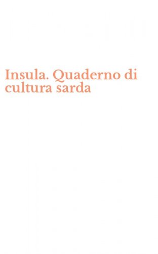 Insula. Quaderno di cultura sarda