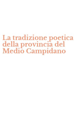 La tradizione poetica della provincia del Medio Campidano