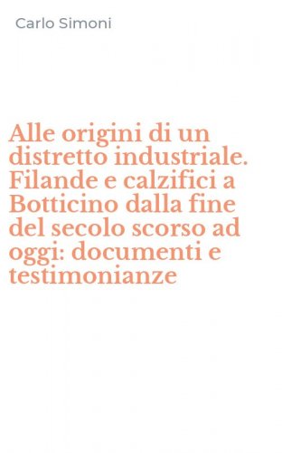 Alle origini di un distretto industriale. Filande e calzifici a Botticino dalla fine del secolo scorso ad oggi: documenti e testimonianze