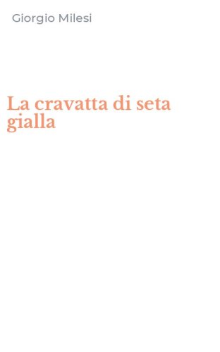 La cravatta di seta gialla
