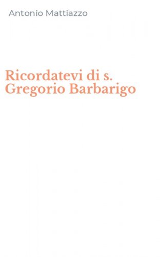 Ricordatevi di s. Gregorio Barbarigo