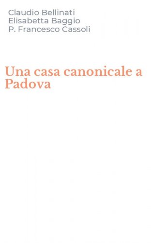 Una casa canonicale a Padova
