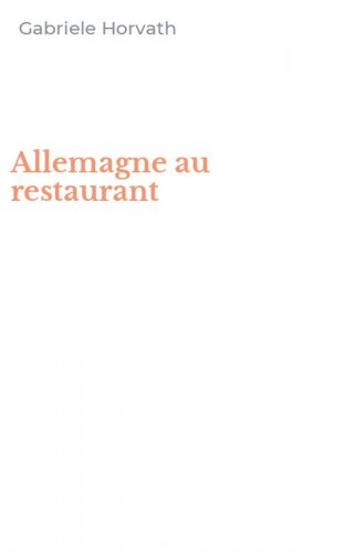 Allemagne au restaurant
