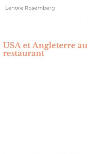 USA et Angleterre au restaurant