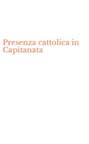 Presenza cattolica in Capitanata