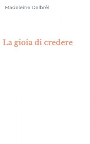 La gioia di credere