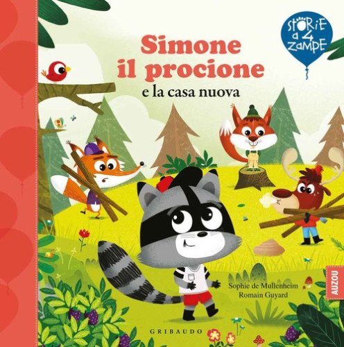 Simone il procione e la casa nuova