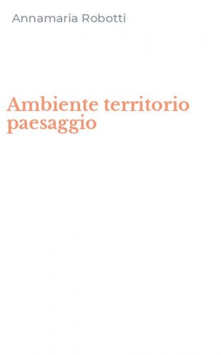 Ambiente territorio paesaggio
