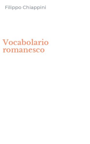 Vocabolario romanesco