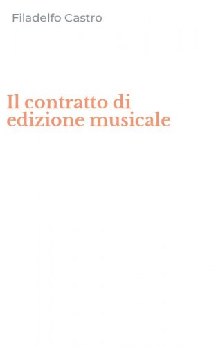 Il contratto di edizione musicale