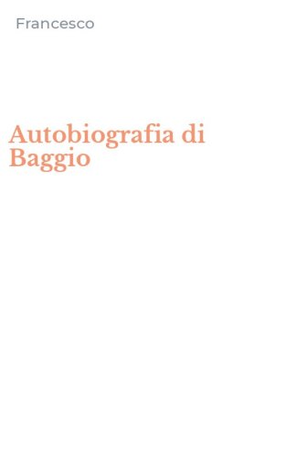 Autobiografia di Baggio