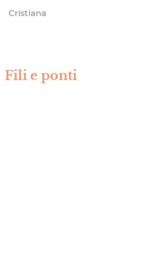 Fili e ponti