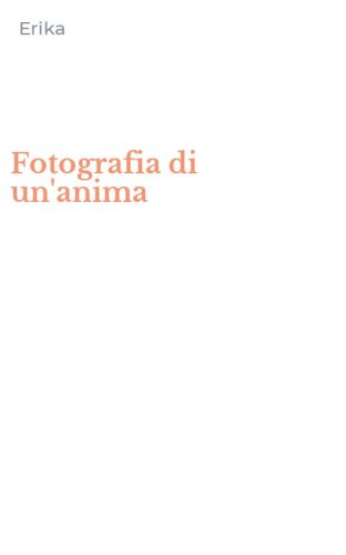 Fotografia di un'anima