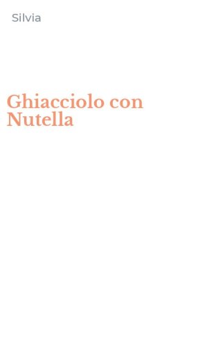 Ghiacciolo con Nutella