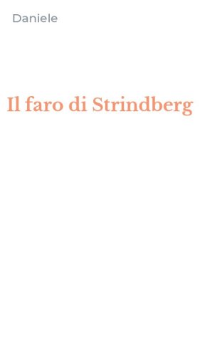 Il faro di Strindberg
