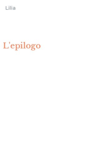 L'epilogo
