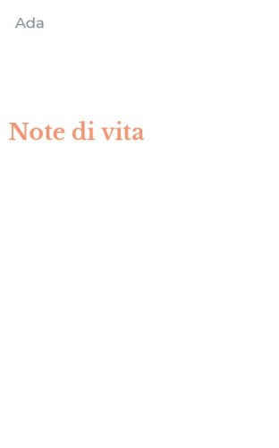 Note di vita